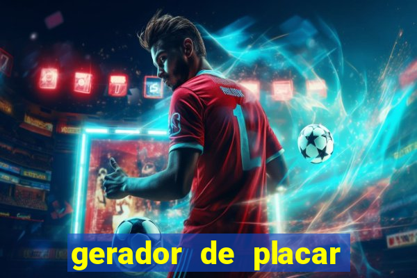 gerador de placar de futebol